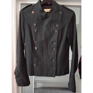 Toast Double Breasted Cotton Jacket with Lining size 12